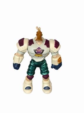 Vintage 1997 Mattel Disney Mighty Ducks Series 2 Net Attack Wildwing Figure